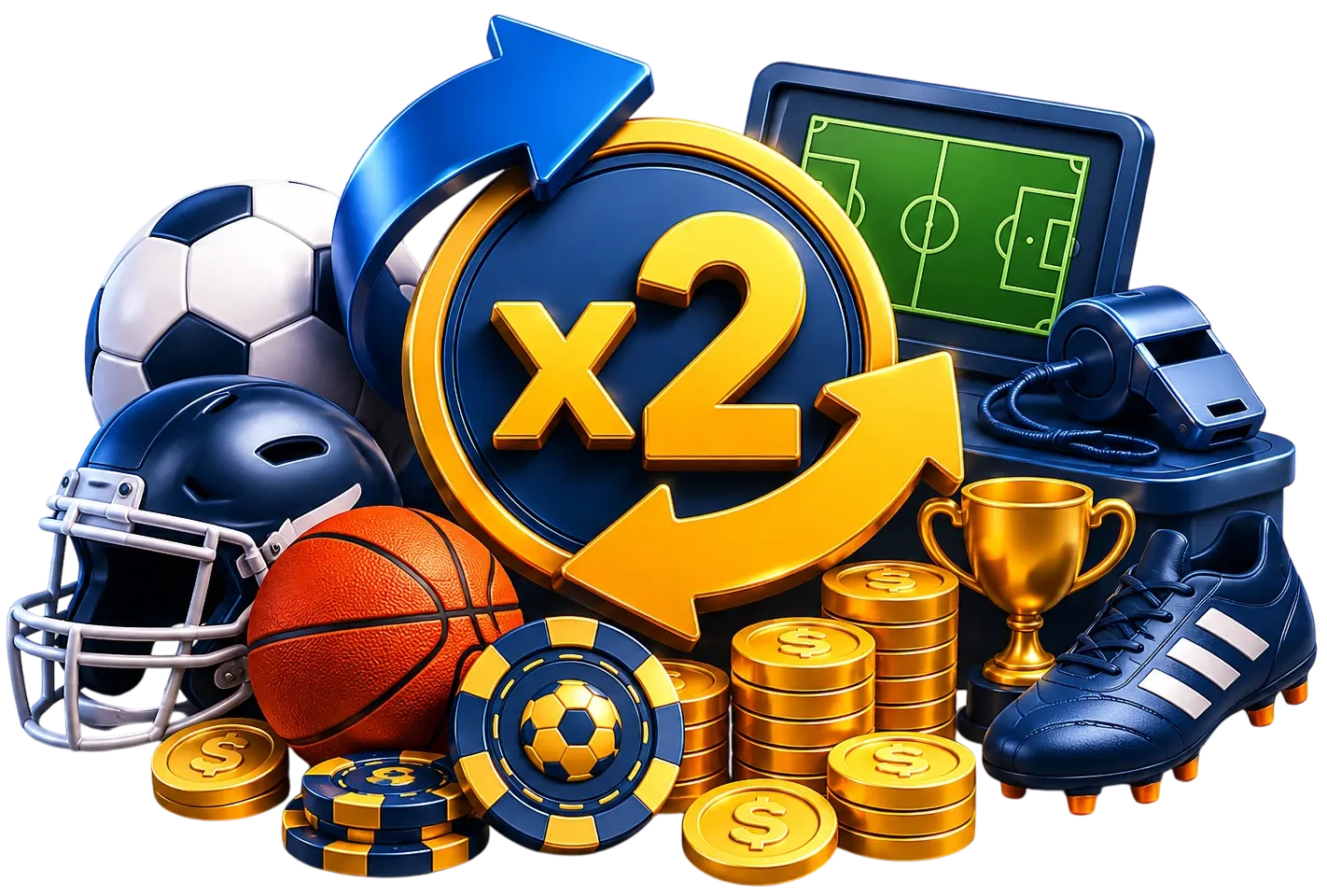 100% Double Up Sports Bonus — GojiCasino